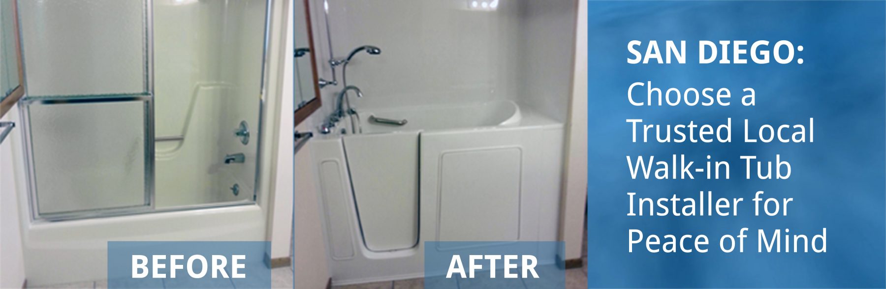 Bliss Tubs San Diego Dealer Installation