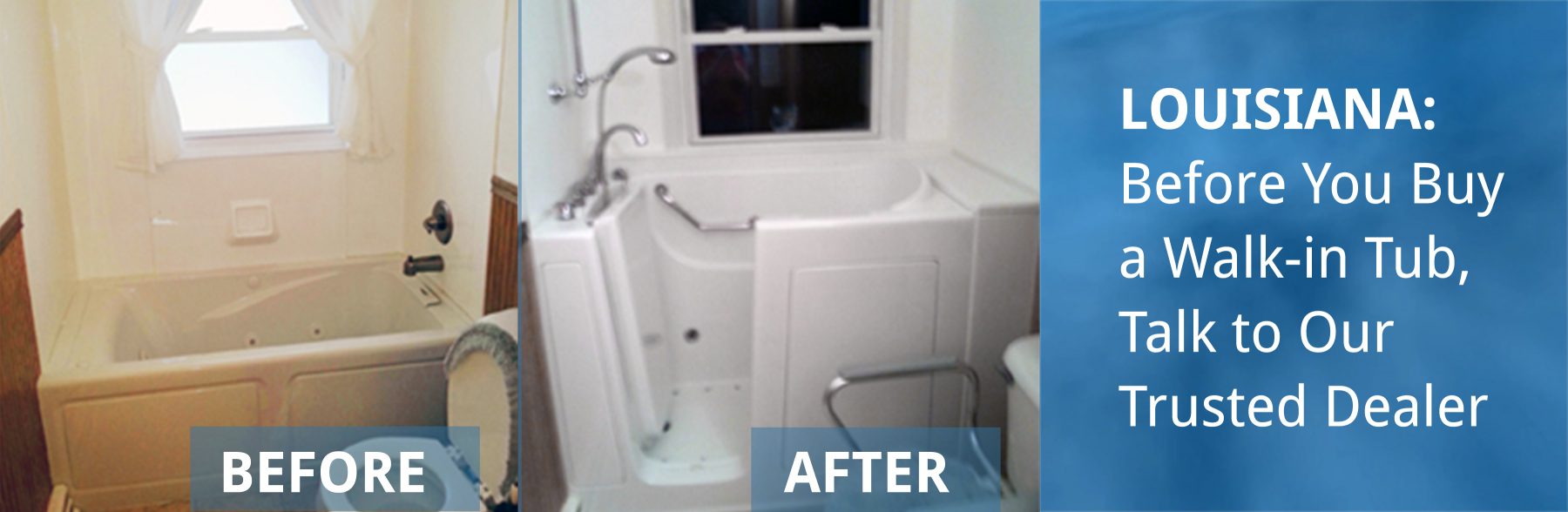 Louisiana Bliss Tubs Walk-in Tub Dealer