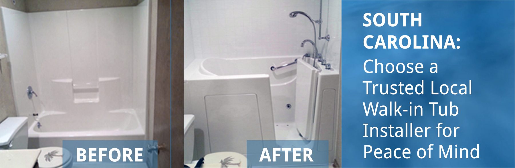 South Carolina Walk-in Tubs and Showers