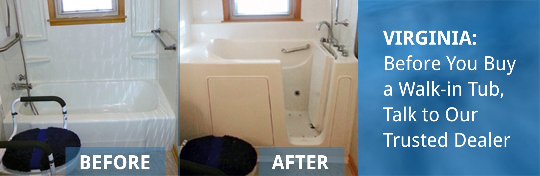 Virginia Walk-in Tubs and Showers