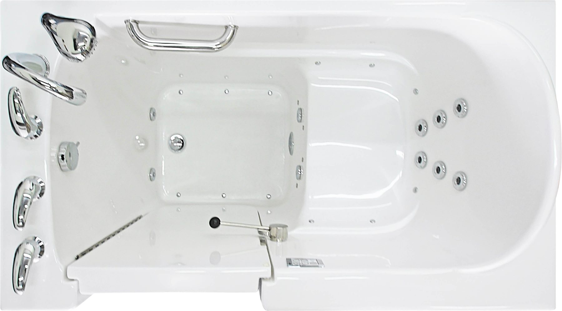 Bliss Tubs walk-in tub with dual massage systems